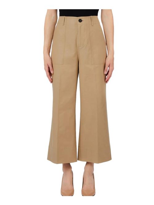 Pantalone chino ampio con tasche Liu Jo | WA6389T398A.51213